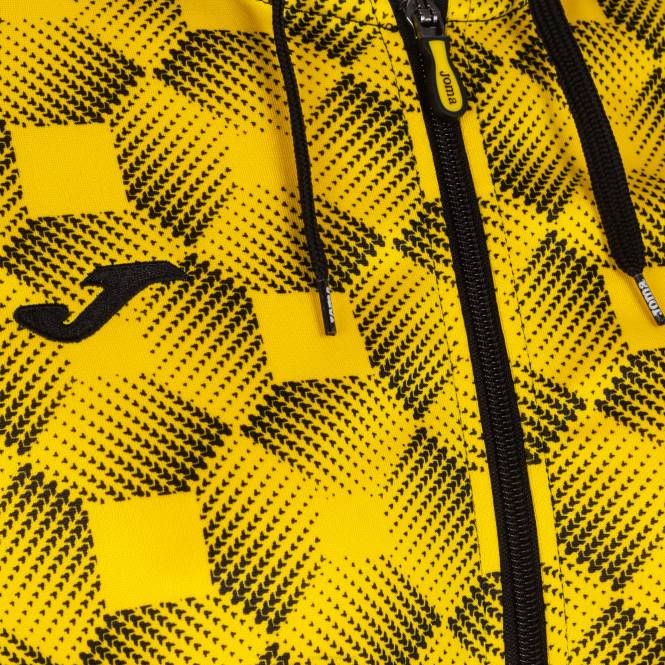 kapüşonlu ceket süpernova iii Joma siyah Sarı kadınlar 0RJD2462