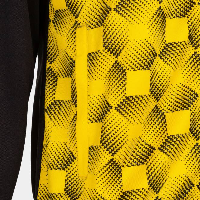 kapüşonlu ceket süpernova iii Joma siyah Sarı kadınlar 0RJD2462