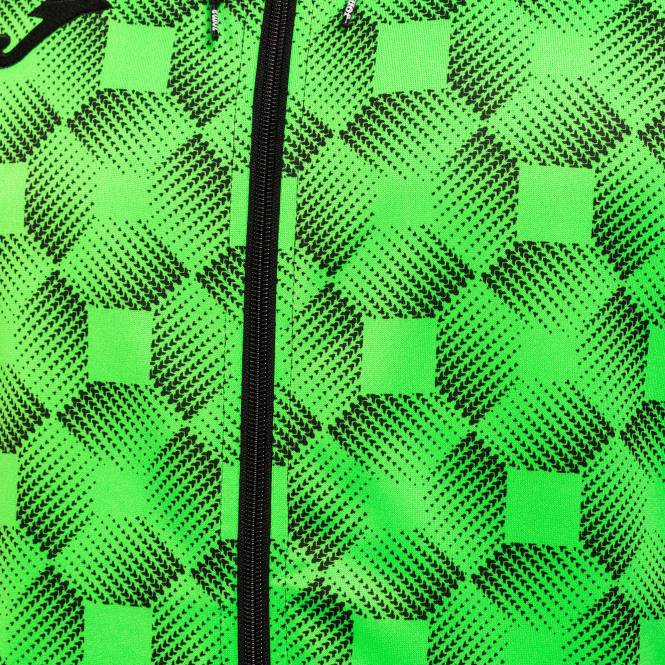 kapüşonlu ceket süpernova iii Joma siyah floresan yeşil erkekler 0RJD473