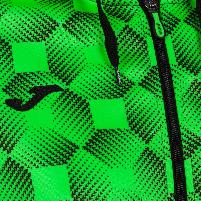 kapüşonlu ceket süpernova iii Joma siyah floresan yeşil kadınlar 0RJD1708