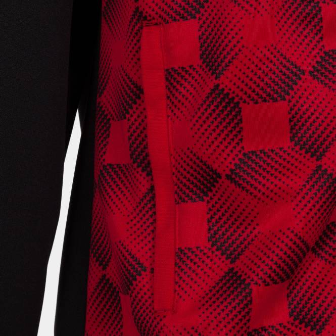 kapüşonlu ceket süpernova iii Joma siyah kırmızı kadınlar 0RJD2197