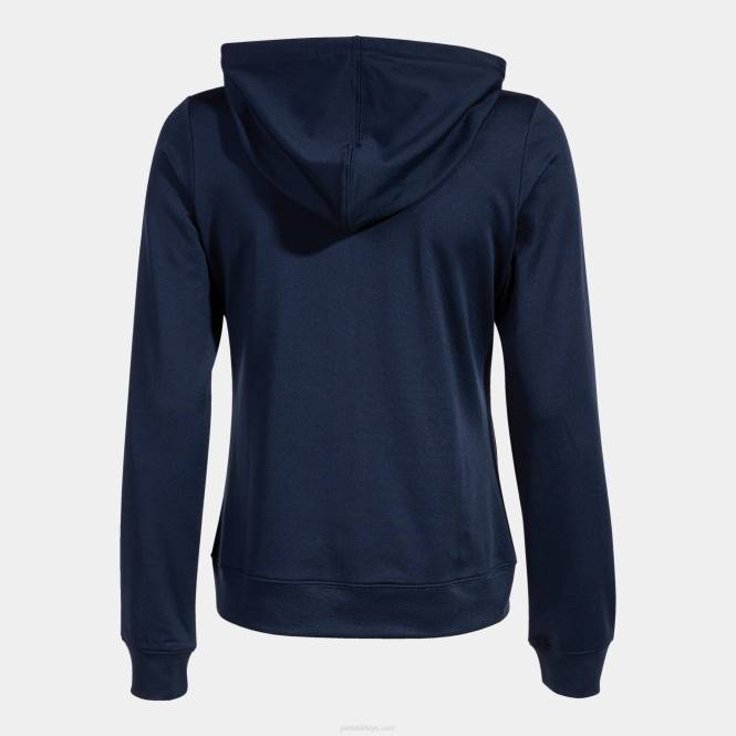 kapüşonlu ceket uluslararası padel federasyonu Joma lacivert beyaz kadınlar 0RJD2182