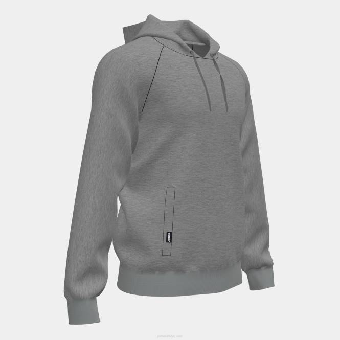 kapüşonlu kazak beta Joma melanj grisi erkekler 0RJD1335