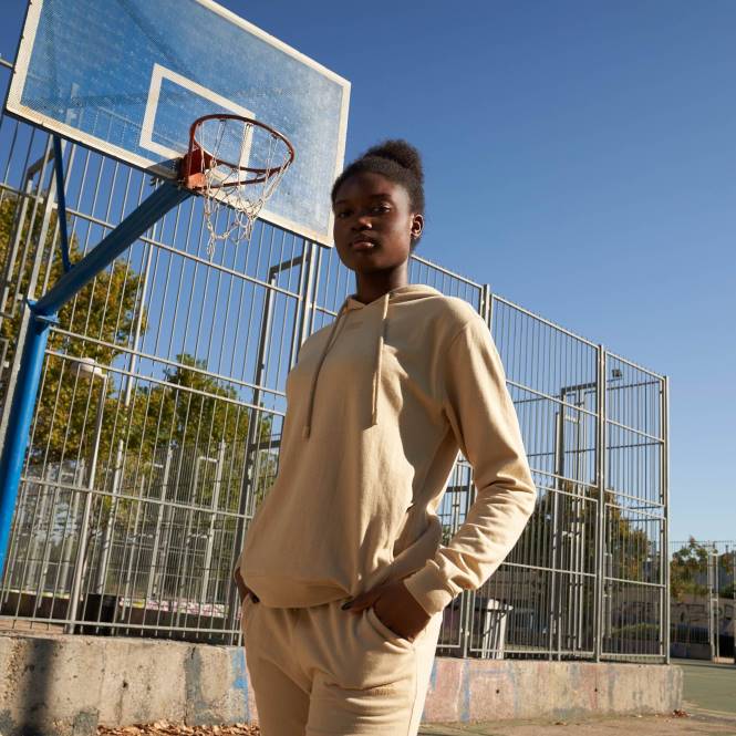 kapüşonlu kazak daphne Joma bej kadınlar 0RJD1732