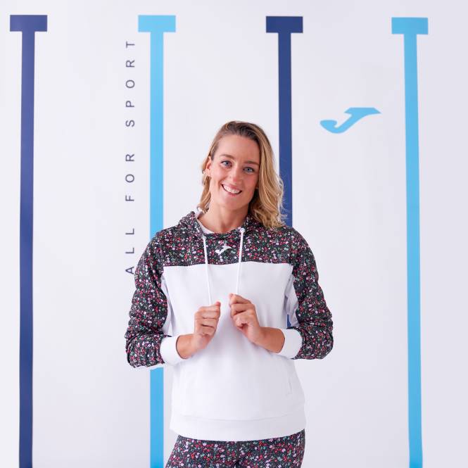 kapüşonlu kazak daphne Joma beyaz pembe haki kadınlar 0RJD2040