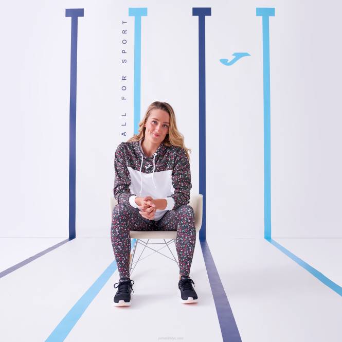 kapüşonlu kazak daphne Joma beyaz pembe haki kadınlar 0RJD2040