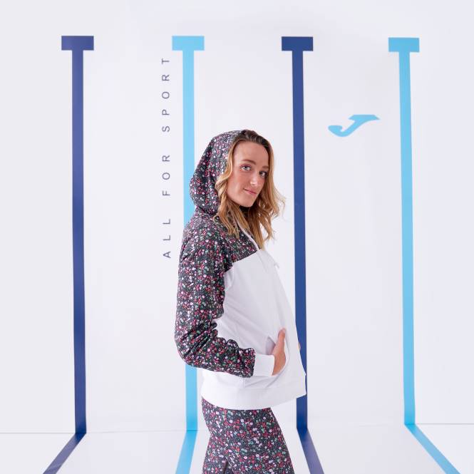 kapüşonlu kazak daphne Joma beyaz pembe haki kadınlar 0RJD2040