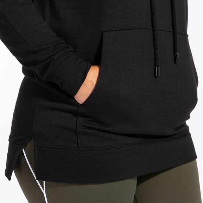 kapüşonlu kazak daphne Joma siyah kadınlar 0RJD2248