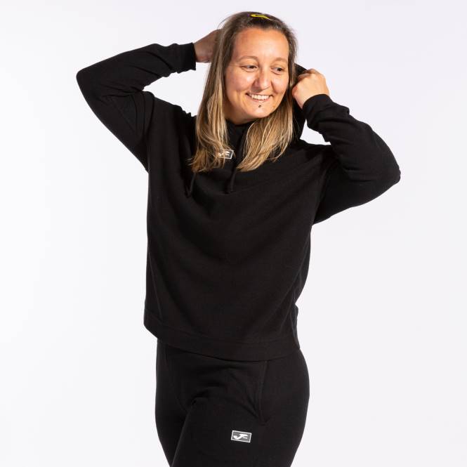 kapüşonlu kazak daphne Joma siyah kadınlar 0RJD3721