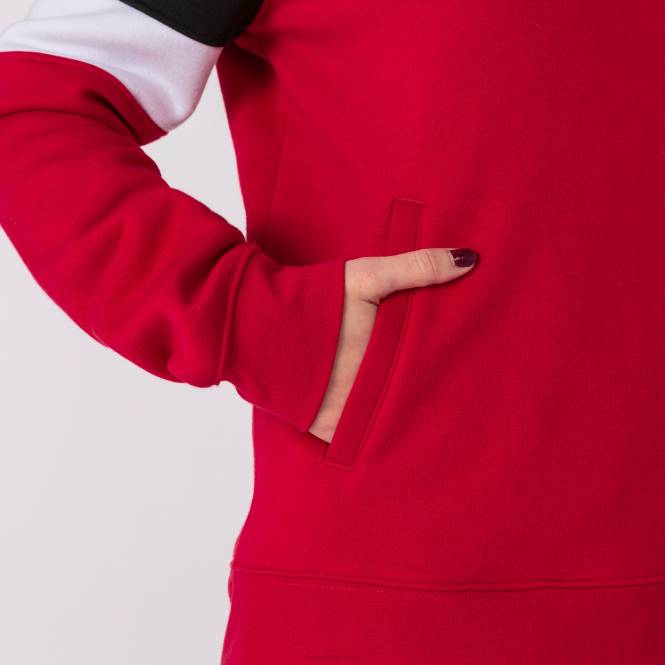 kapüşonlu kazak ekibi iv Joma kırmızı siyah beyaz kadınlar 0RJD2260