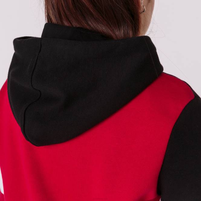 kapüşonlu kazak ekibi iv Joma kırmızı siyah beyaz kadınlar 0RJD2260