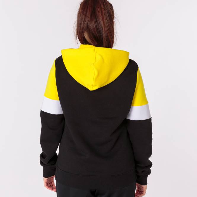 kapüşonlu kazak ekibi iv Joma siyah sarı beyaz kadınlar 0RJD2309