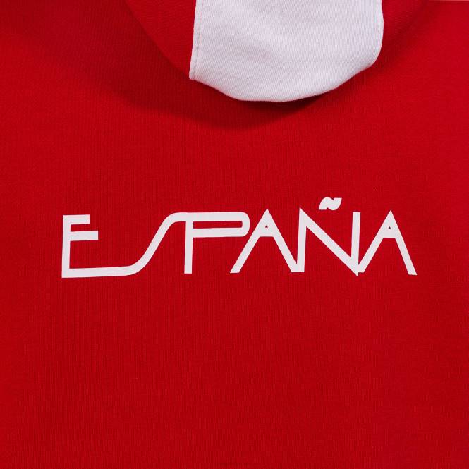 kapüşonlu kazak eğlence ispanyol olimpiyat komitesi Joma kırmızı beyaz0RJD3464