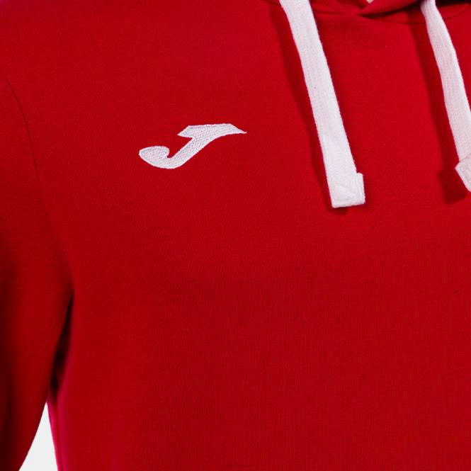 kapüşonlu kazak eğlence ispanyol olimpiyat komitesi Joma kırmızı beyaz0RJD3464