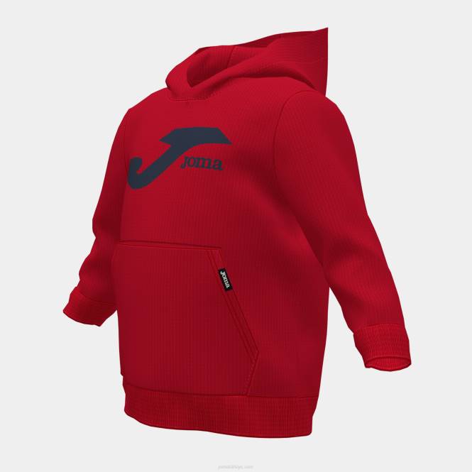 kapüşonlu kazak genç aslan Joma kırmızı0RJD2716