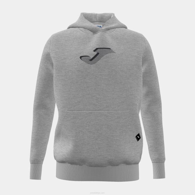 kapüşonlu kazak junior gamma Joma melanj grisi0RJD2703