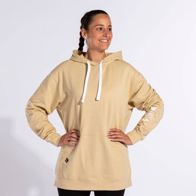 kapüşonlu kazak kentsel sokak Joma bej kadınlar 0RJD3748