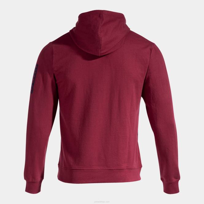 kapüşonlu kazak kentsel sokak Joma bordo erkekler 0RJD874