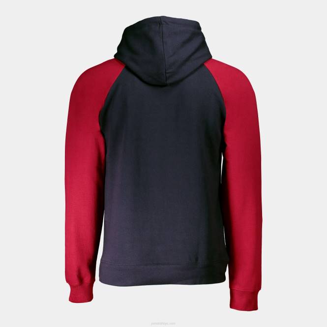 kapüşonlu kazak kentsel sokak Joma lacivert kırmızı erkekler 0RJD263