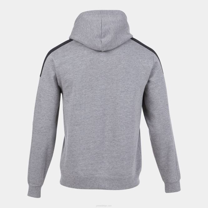 kapüşonlu kazak kentsel sokak Joma melanj grisi erkekler 0RJD3316