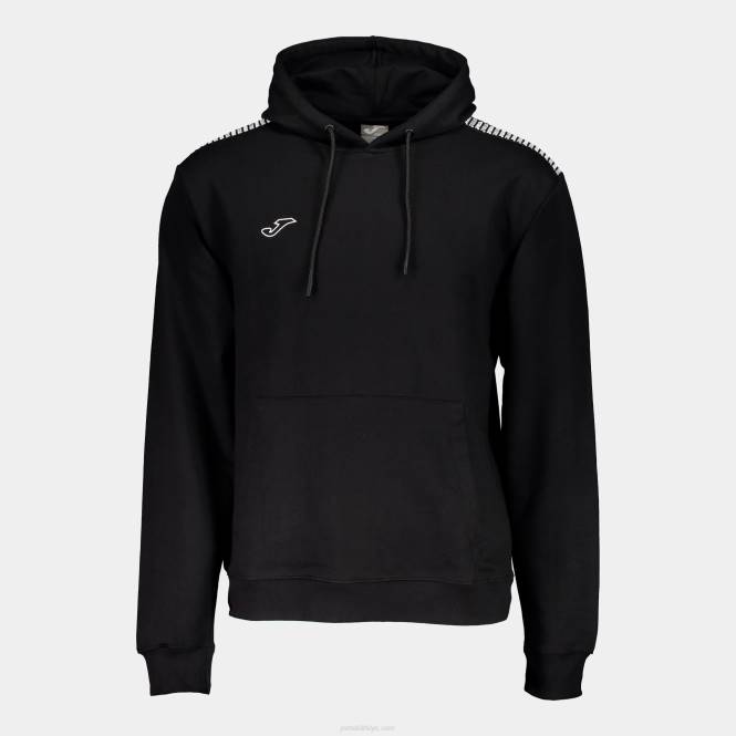 kapüşonlu kazak kentsel sokak Joma siyah erkekler 0RJD1139