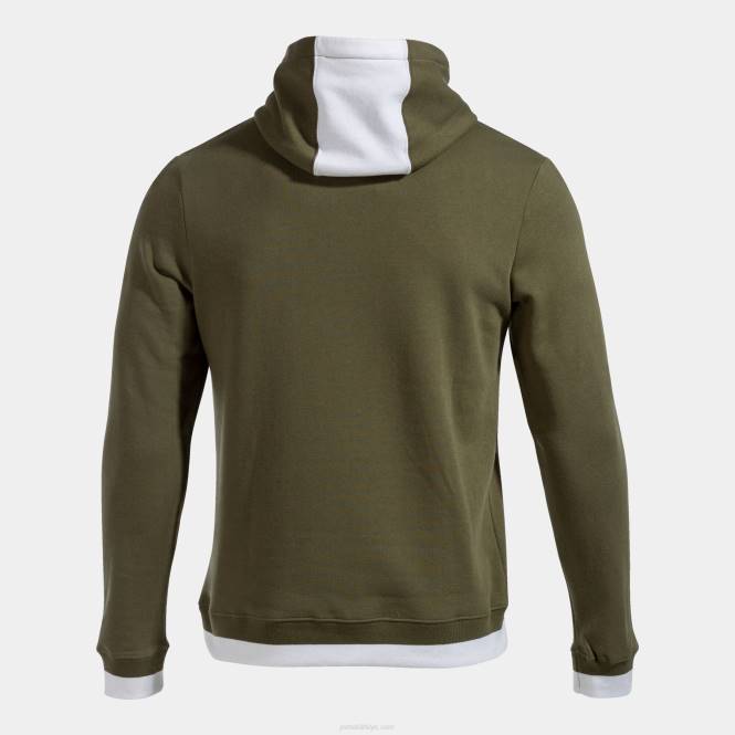 kapüşonlu kazak konfor ii Joma haki beyaz erkekler 0RJD4512