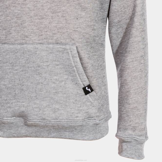 kapüşonlu kazak kız aslan Joma melanj grisi0RJD2745