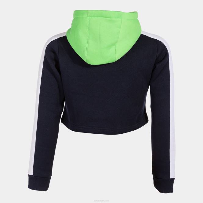 kapüşonlu kazak kız parkı Joma yeşil lacivert0RJD2805