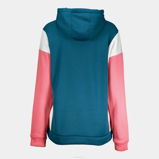 kapüşonlu kazak parkı Joma mavi kadınlar 0RJD1656