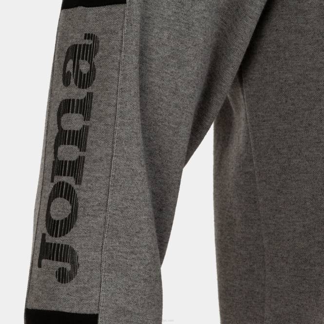 kapüşonlu kazak sokak Joma melanj gri siyah erkekler 0RJD1225