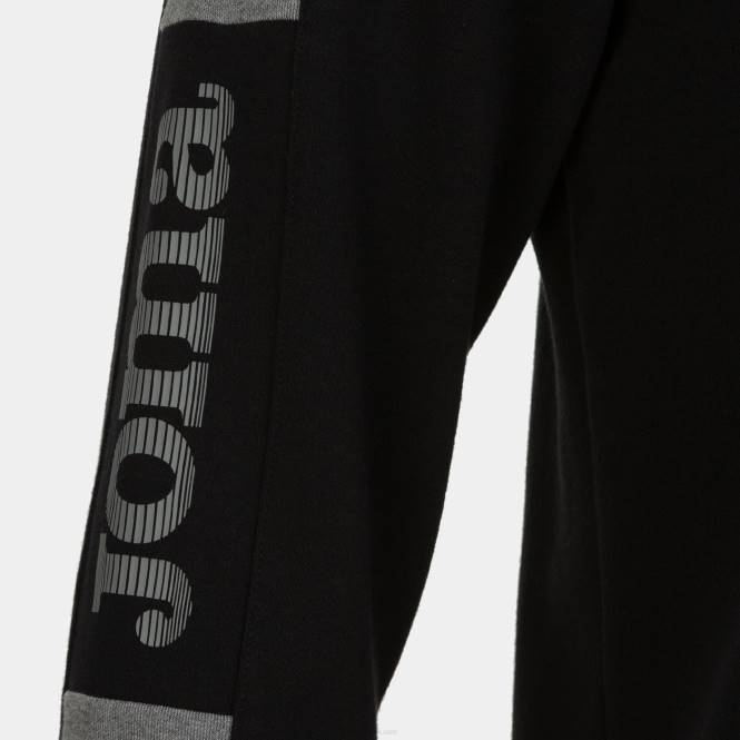 kapüşonlu kazak sokak Joma siyah melanj gri erkekler 0RJD3323