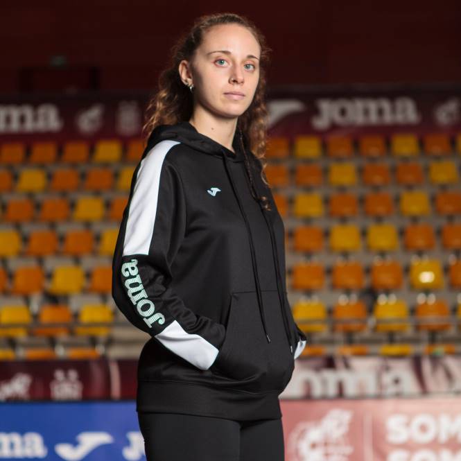 kapüşonlu kazak şampiyonası iv Joma siyah beyaz kadınlar 0RJD2648