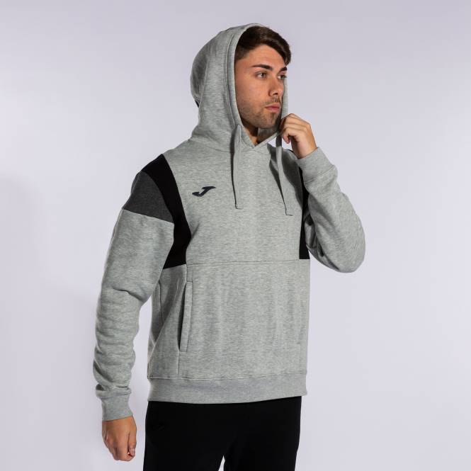 kapüşonlu süveter konfor iii Joma melanj grisi erkekler 0RJD2855