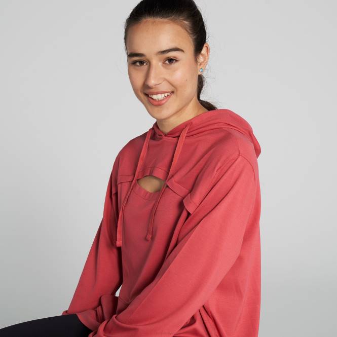 kapüşonlu süveter nefesi Joma kırmızı kadınlar 0RJD1992
