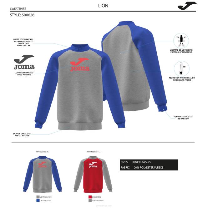 kazak erkek aslan Joma kırmızı melanj gri0RJD2764