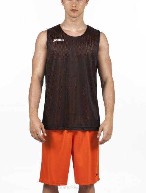 kolsuz t-shirt Joma turuncu siyah0RJD932