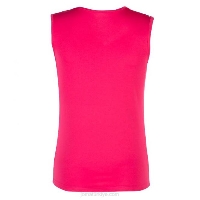 kolsuz tişört başak ii Joma fuşya siyah kadınlar 0RJD1853