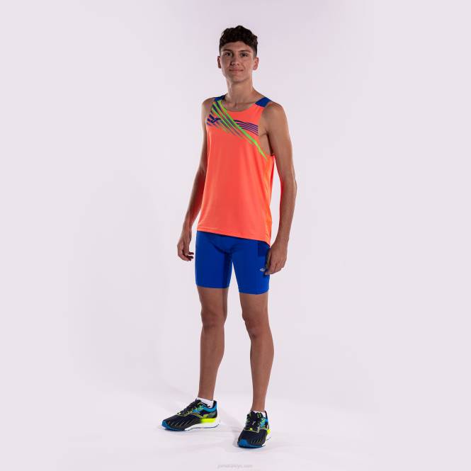 kolsuz tişört elit x Joma floresan mercan kraliyet mavisi erkekler 0RJD4467