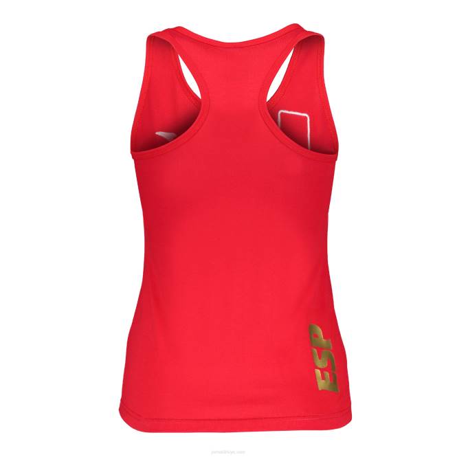 kolsuz tişört eğlence ispanyol olimpiyat komitesi Joma kırmızı kadınlar 0RJD4053