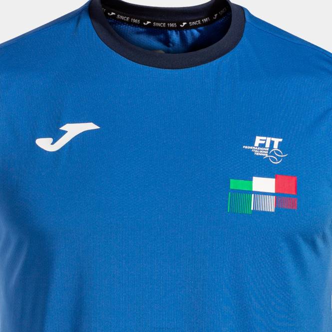 kolsuz tişört italyan tenis federasyonu Joma Kraliyet mavisi0RJD3462