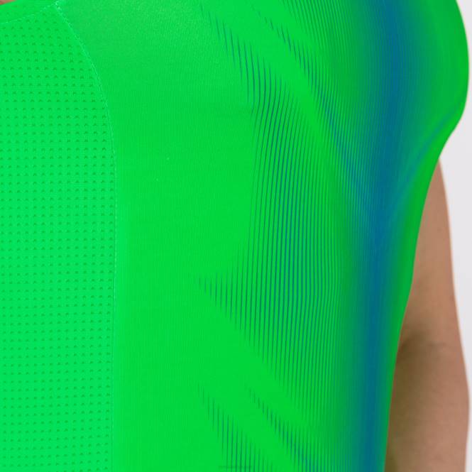 kolsuz tişört olimpia Joma floresan yeşil kraliyet mavisi erkekler 0RJD558