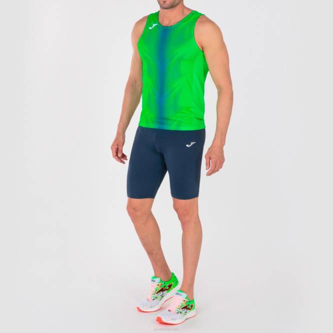 kolsuz tişört olimpia Joma floresan yeşil kraliyet mavisi erkekler 0RJD558