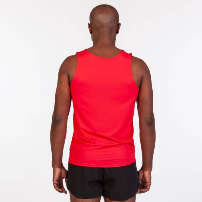 kolsuz tişört olimpia Joma kırmızı Sarı erkekler 0RJD4616