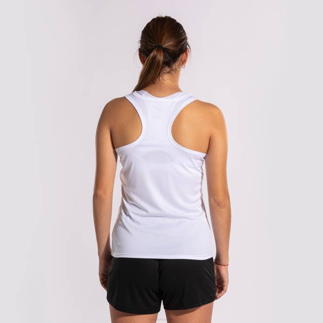 kolsuz tişört sahası Joma beyaz floresan yeşil siyah kadınlar 0RJD3706