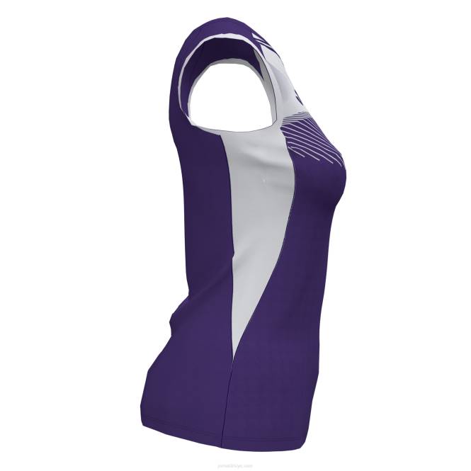 kolsuz tişört süpernova ii Joma mor beyaz kadınlar 0RJD2293