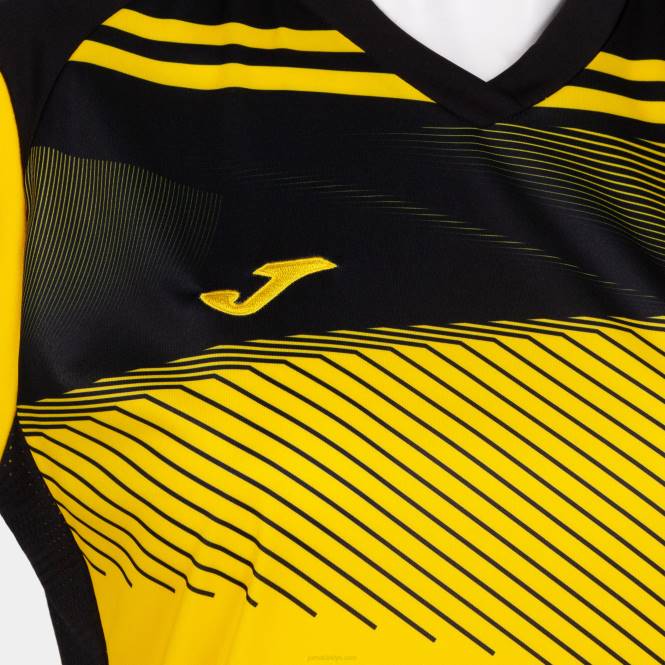 kolsuz tişört süpernova ii Joma sarı siyah kadınlar 0RJD3594