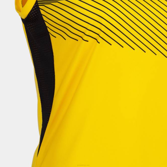 kolsuz tişört süpernova ii Joma sarı siyah kadınlar 0RJD3594