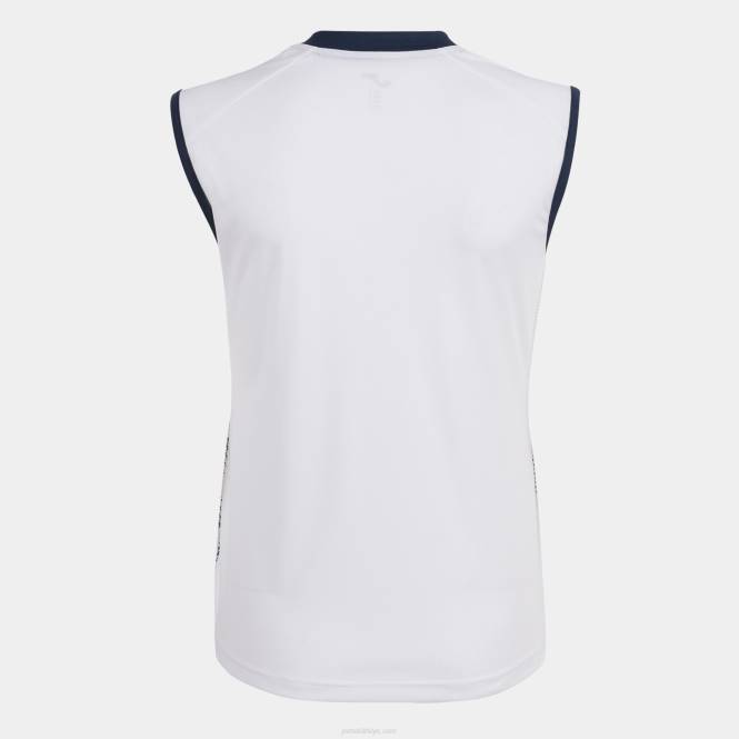 kolsuz tişört süpernova iii Joma beyaz lacivert kadınlar 0RJD3690