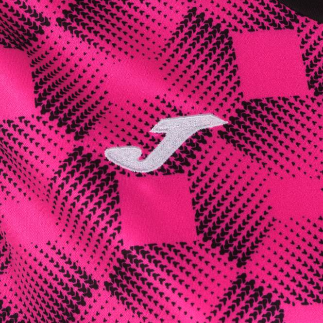 kolsuz tişört süpernova iii Joma floresan pembe siyah kadınlar 0RJD1639