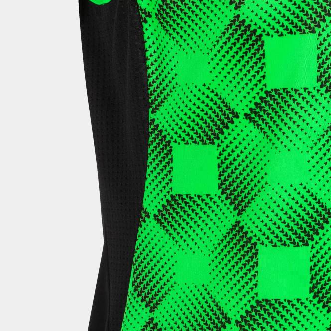 kolsuz tişört süpernova iii Joma siyah floresan yeşil kadınlar 0RJD4047